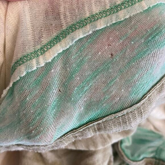 Free People We The Free Charleston Color Block Oversized‎ Tunic Womens Size S - Picture 9 of 9